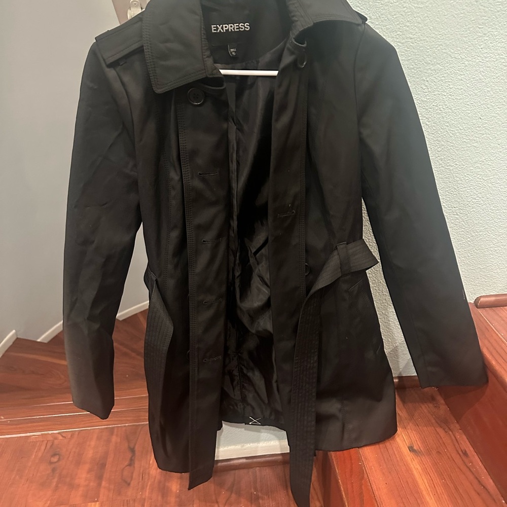 Express Elegant Black Outerwear